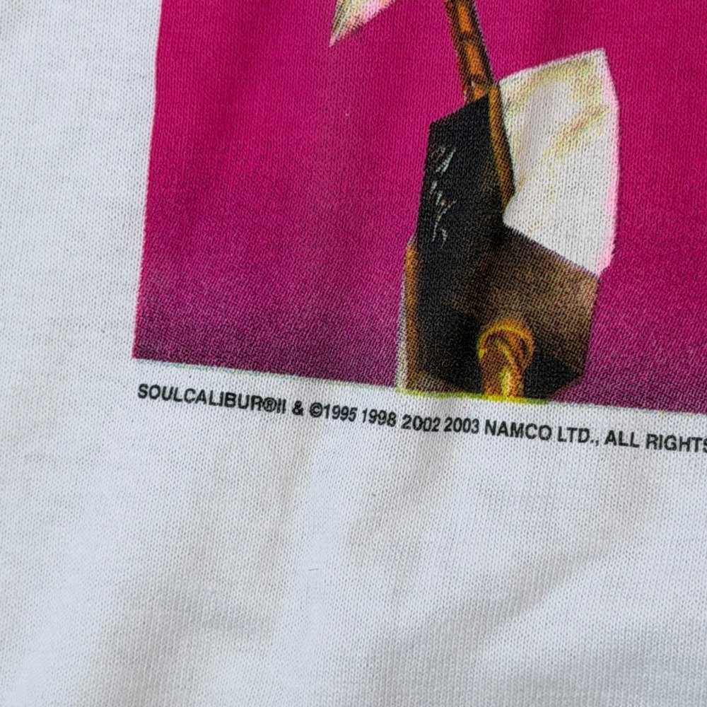 Vintage Soul Calibur II 2 T Shirt Mens XL Namco Promo Gamecube Ivy Video Game - Picture 6 of 8